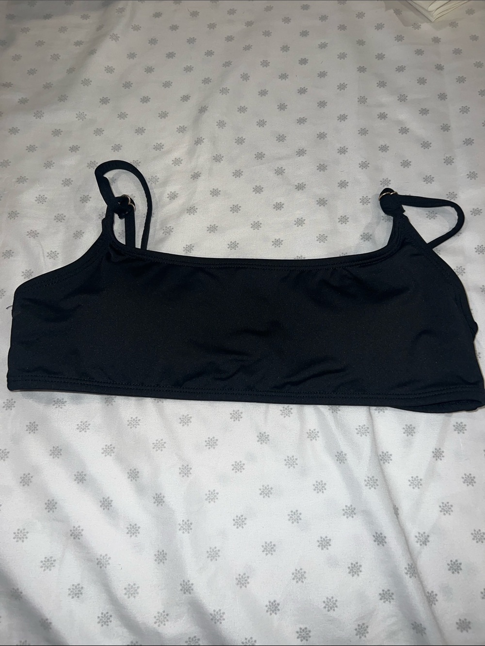 Everyday Black Bikini Top — Simple Scoop Swim Bralette